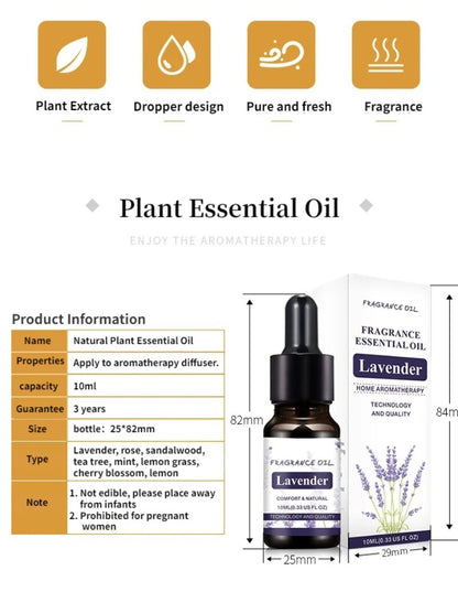 10ml Essential Oils